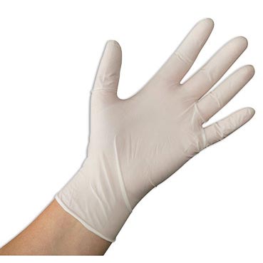 Gant d'examen latex NP sterile - la paire