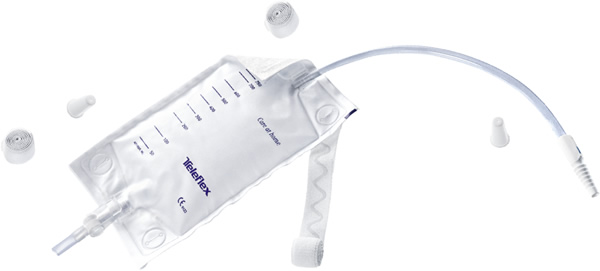 Poche de jambe sterile 750ml 30cm /10