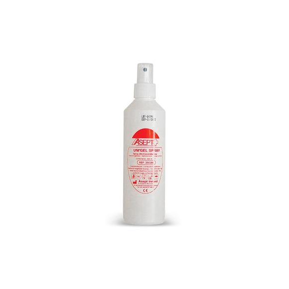 Spray gel contact pour elec. auriculaire 250ml